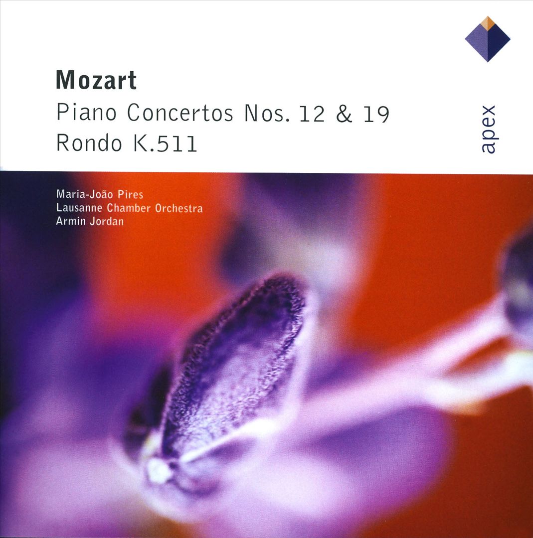 Mozart: Piano Concertos Nos. 12 & 19; Rondo, K. 511 cover art