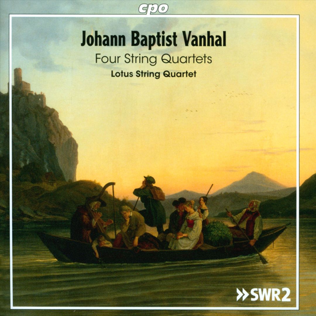 Johann Baptist Vanhal: Four String Quartets cover art