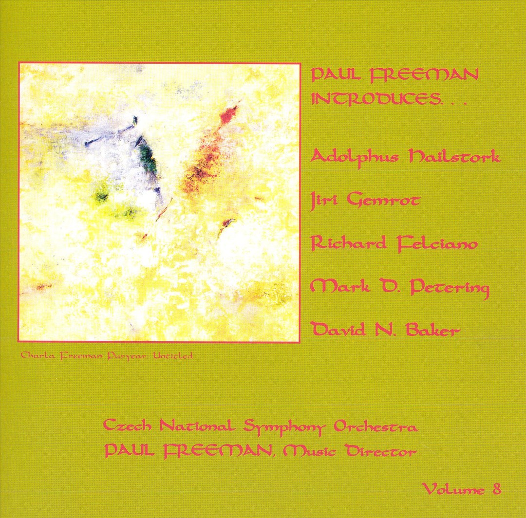 Paul Freeman Introduces... Hailstork, Gemrot and Felciano cover art