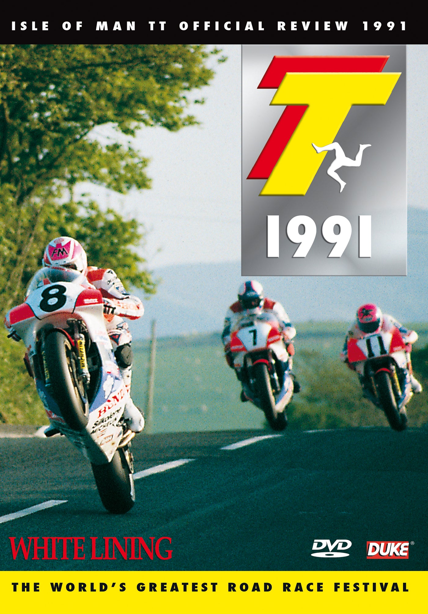 Isle of Man TT 1991 Official Review cover art