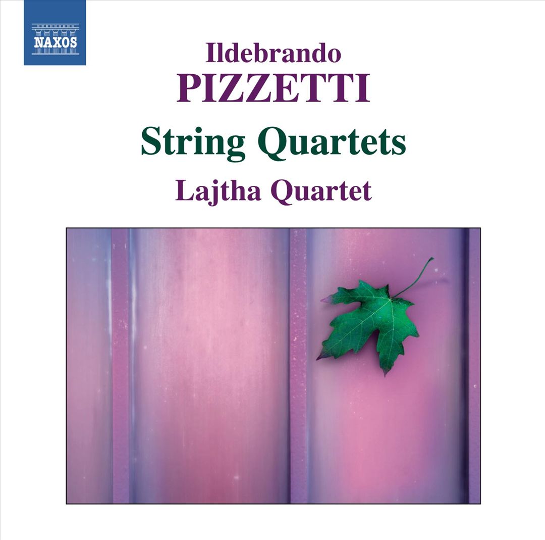 Ildebrando Pizzetti: String Quartets cover art