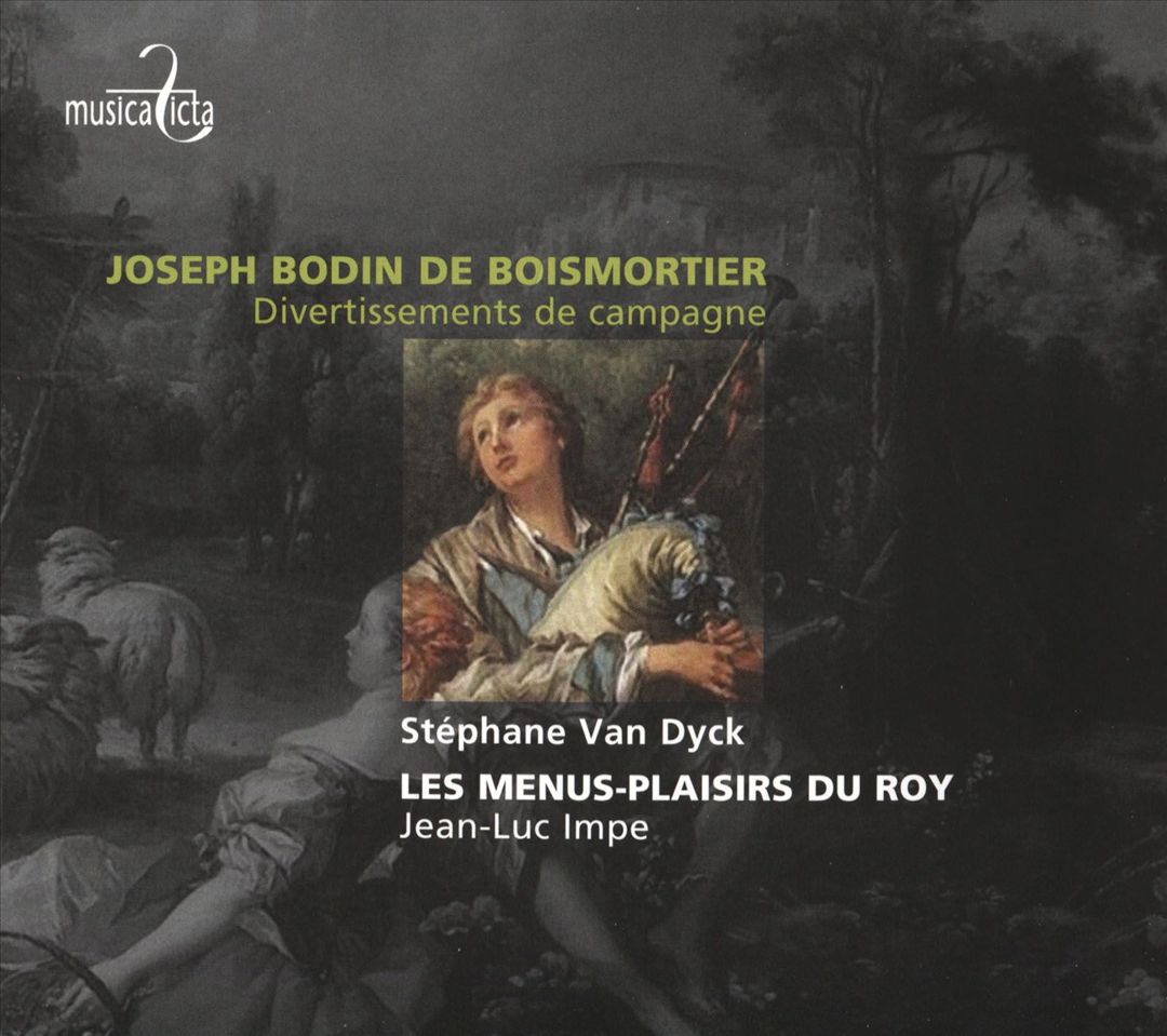 Joseph-Bodin de Boismortier: Divertissements de campagne cover art