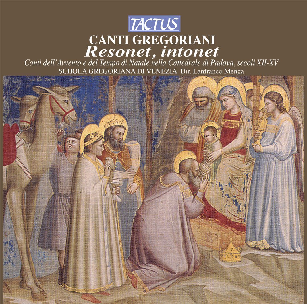 Canti Gregoriani: Resonet intonet cover art