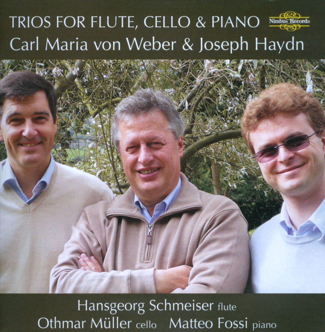 Weber, Haydn: Trios for Flute, Cello & Piano cover art