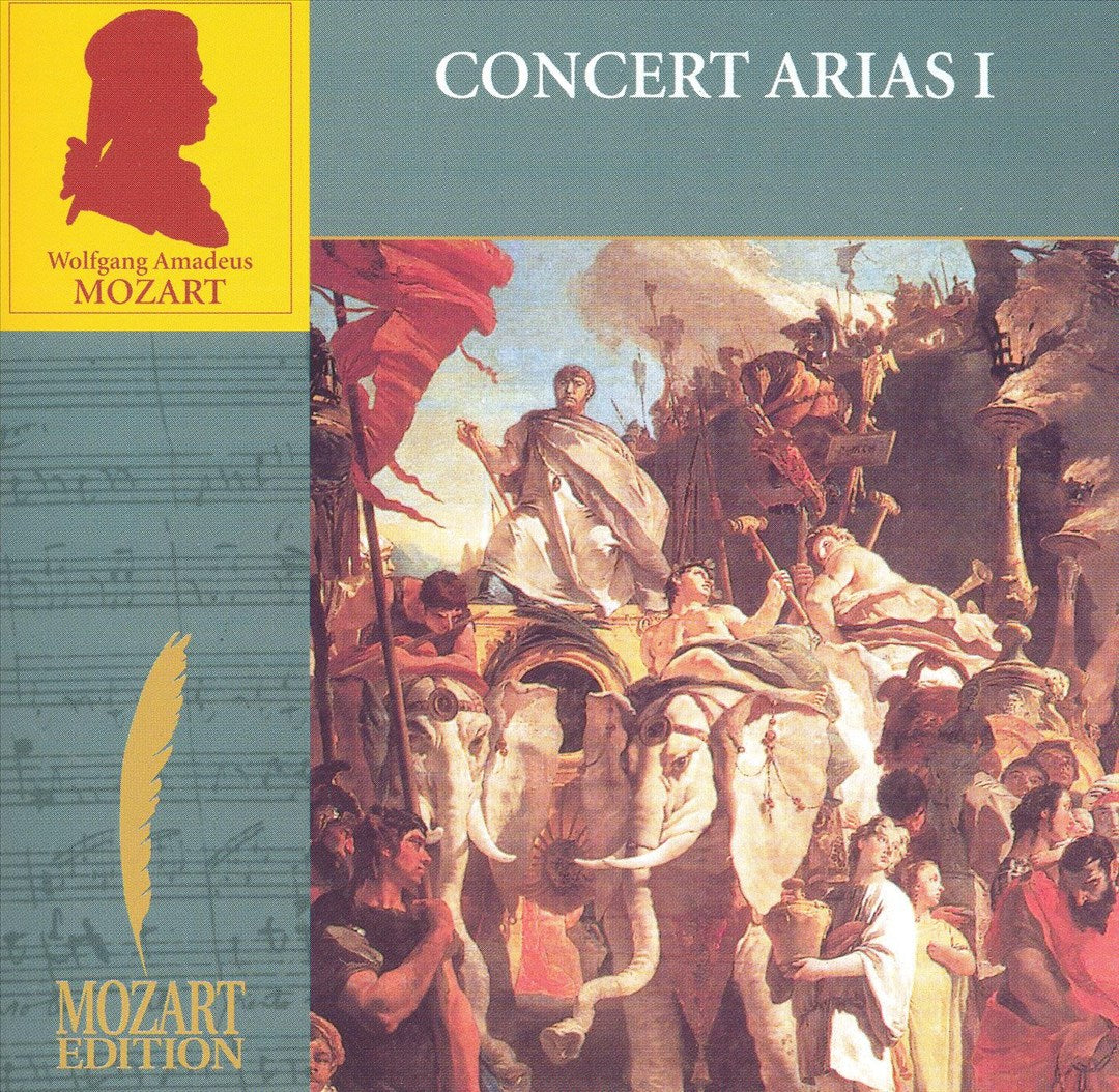 Mozart: Concert Arias, Vol. 1 cover art