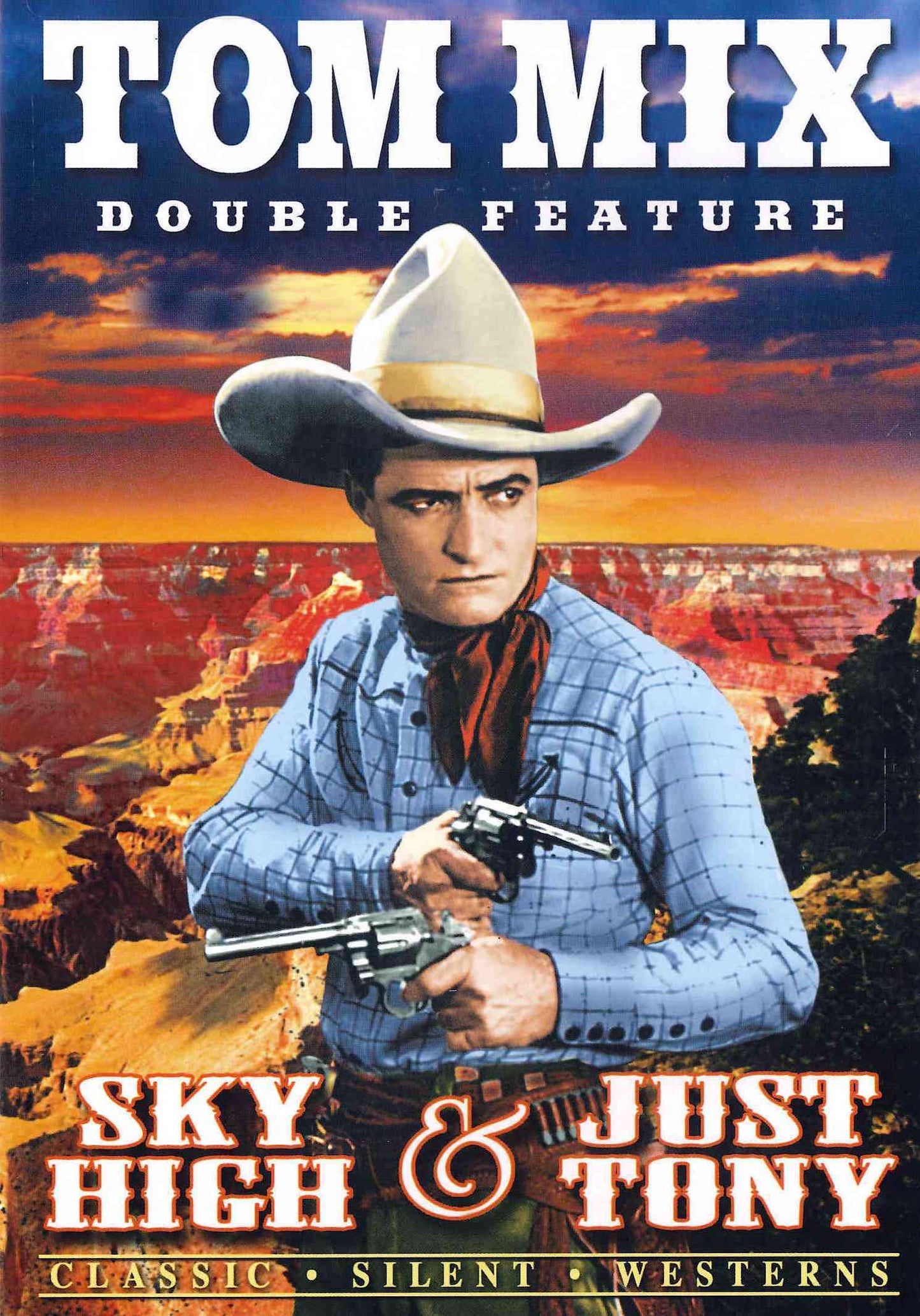 Tom Mix Double Feature: Sky High/Just Tony cover art