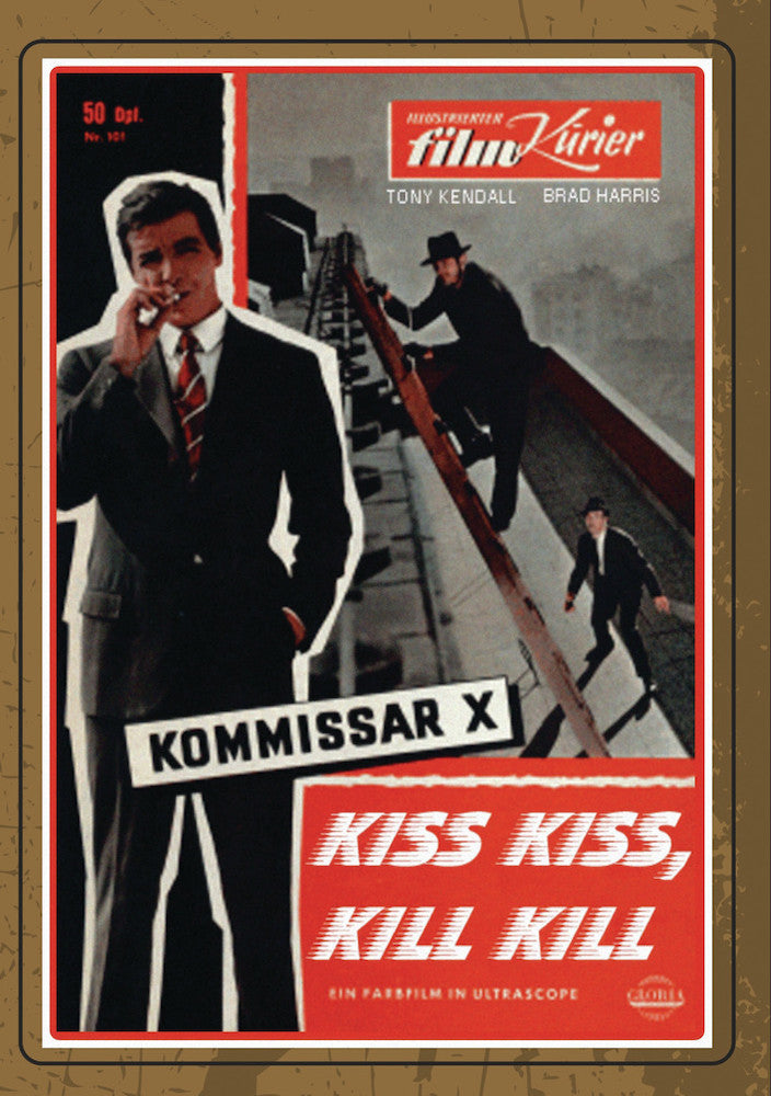 Kiss Kiss, Kill Kill cover art