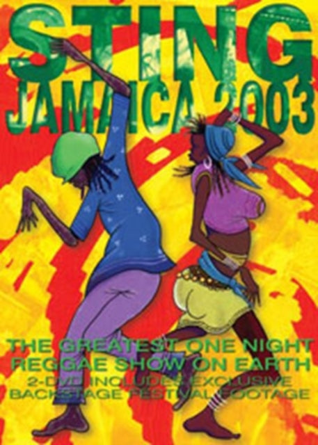 STING JAMAICA 2003 2DVD+CD cover art