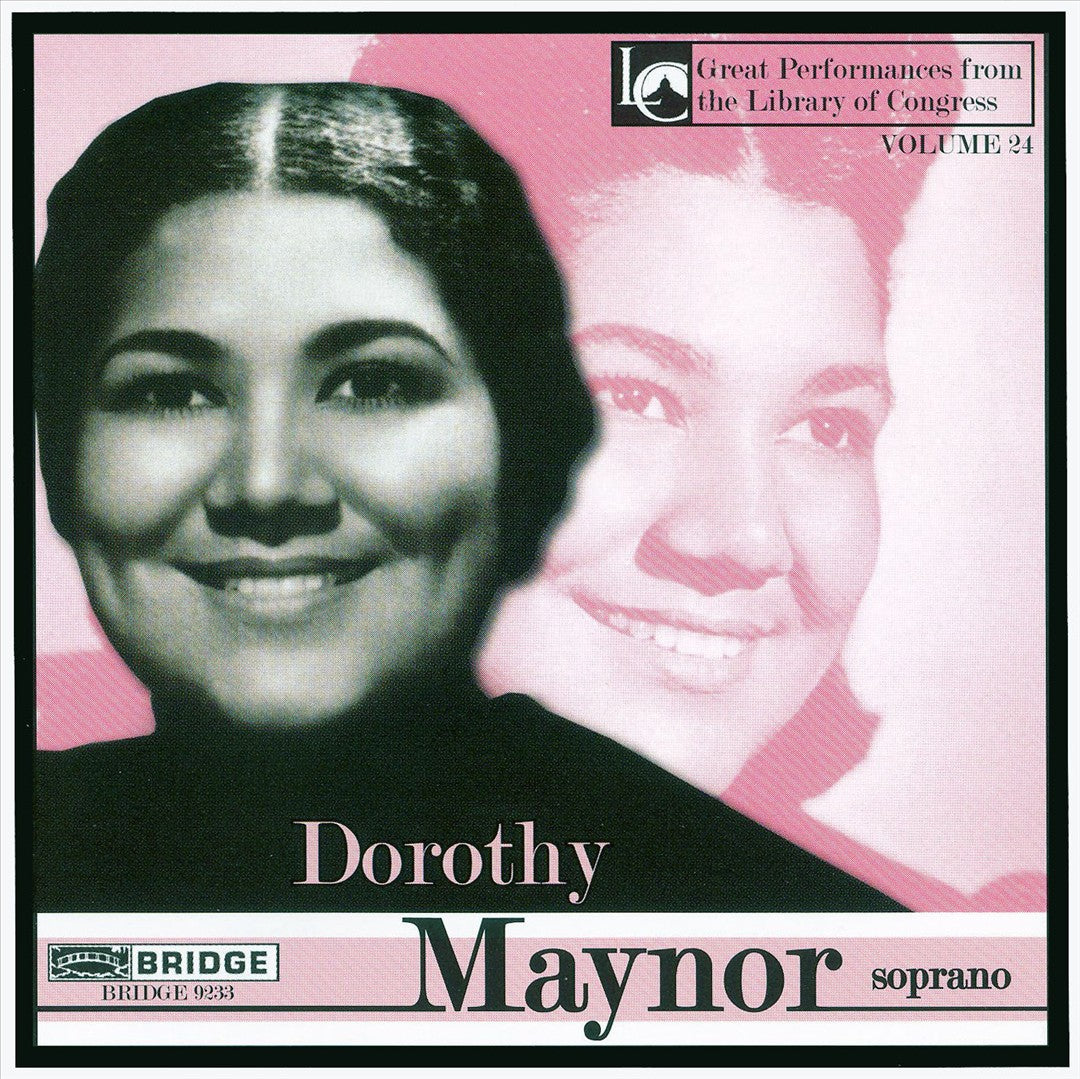 Dorothy Maynor, Soprano cover art