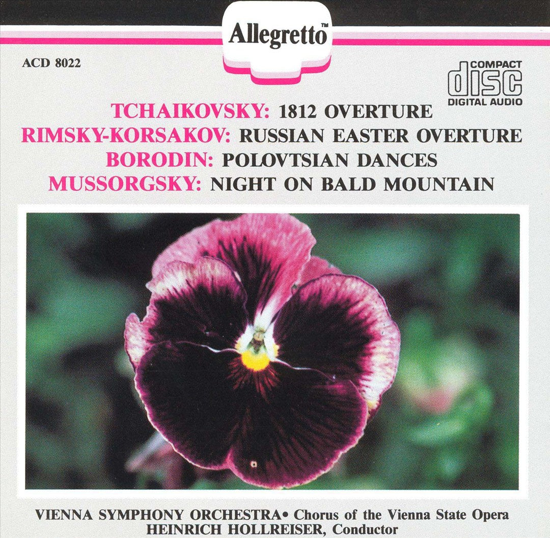 1812 Overture; Russian Easter Overture; Polovtsian Dances; Night on Bald Mountain cover art
