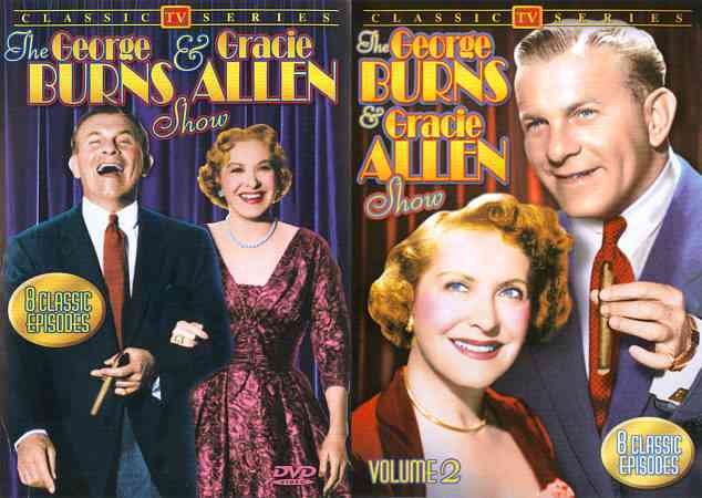 George Burns & Gracie Allen Show, Vols. 1 & 2 cover art