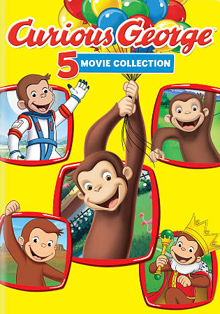 Curious George 5-Movie Collection cover art