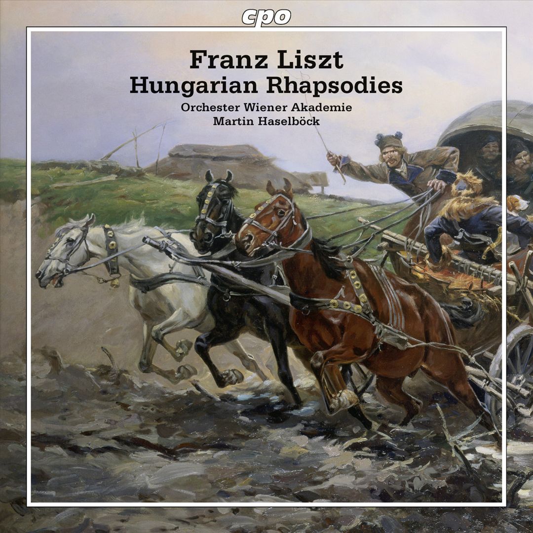 Liszt: Hungarian Rhapsodies cover art