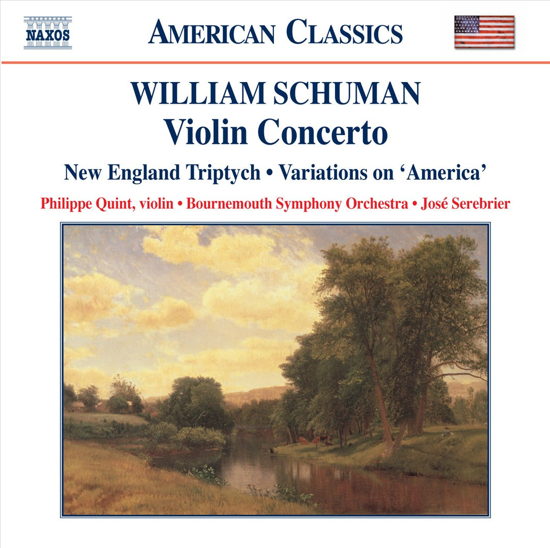 William Schuman: Violin Concerto cover art