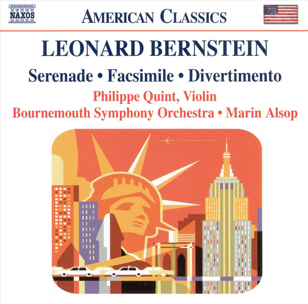 Leonard Bernstein: Serenade; Facsimile; Divertimento cover art