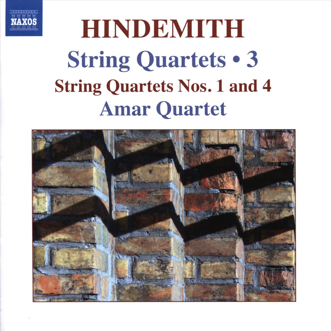 Hindemith: String Quartets, Vol. 3 cover art