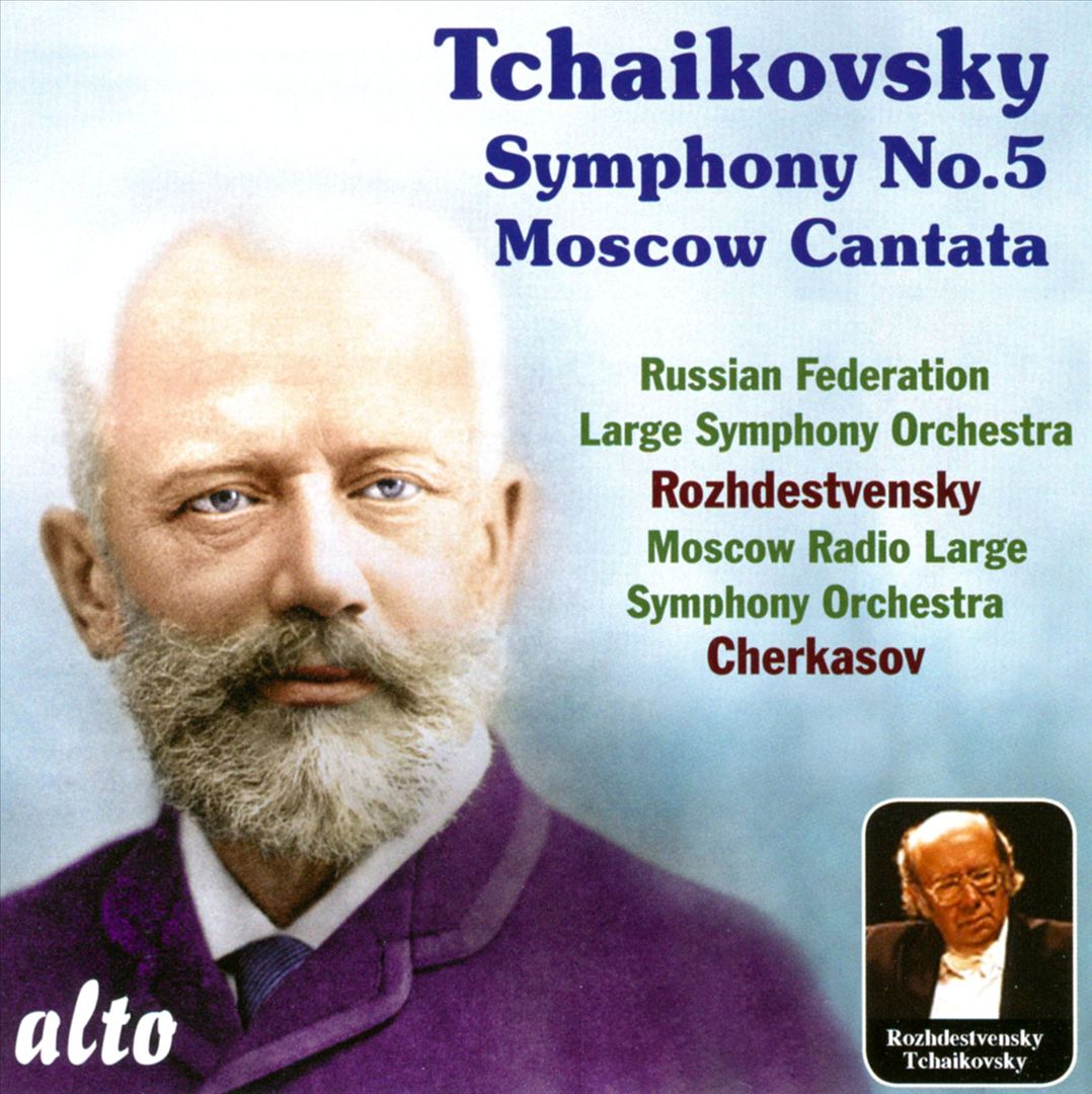 Tchaikovsky: Symphony No. 5; Moscow Cantata cover art