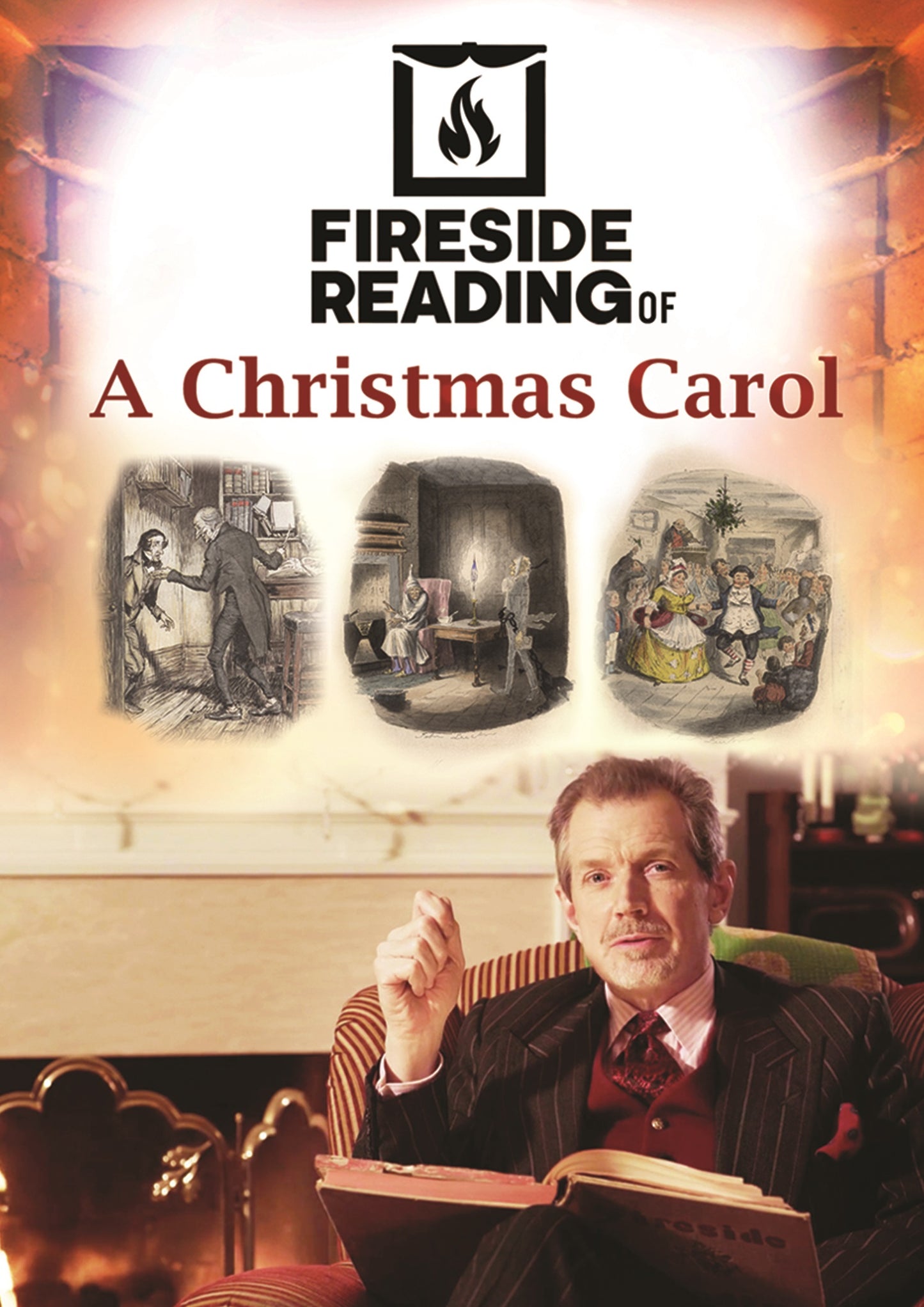 Fireside Reading of a Christmas Carol cover art