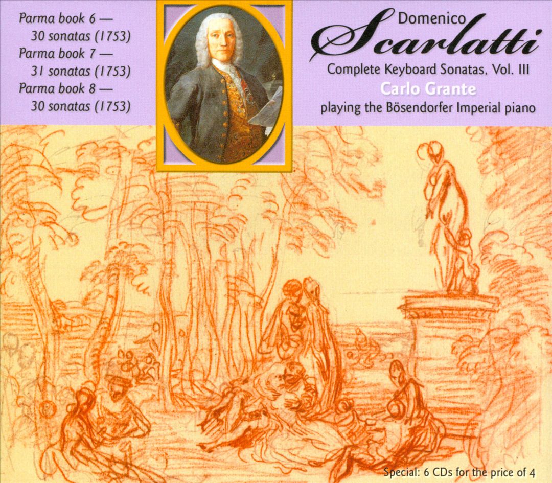 Domenico Scarlatti: Complete Keyboard Sonatas, Vol. 3 cover art