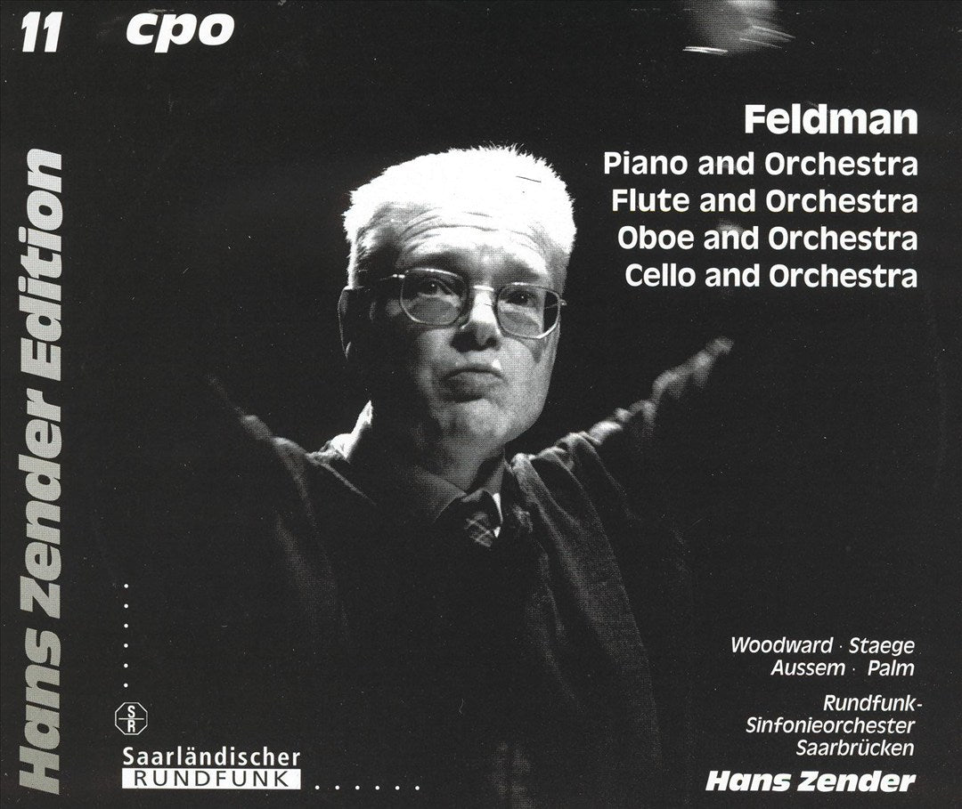 Feldman: Piano and Orchestra; Flute and Orchestra; Oboe and Orchestra; Cello and Orchestra cover art