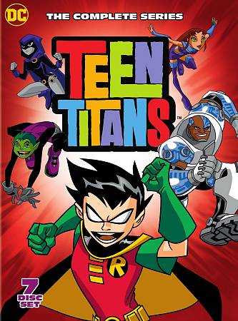 TEEN TITANS: THE COMPLETE SERIES cover art