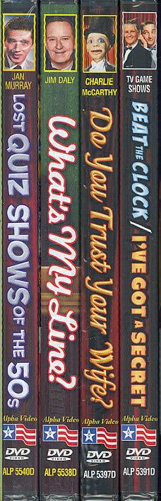 TV Game Shows Of The 50's cover art