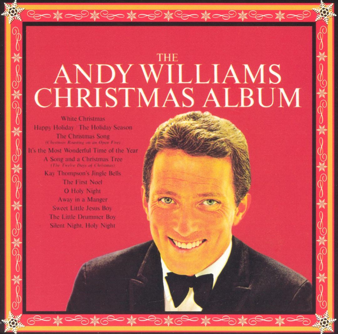 Andy Williams Christmas Album cover art