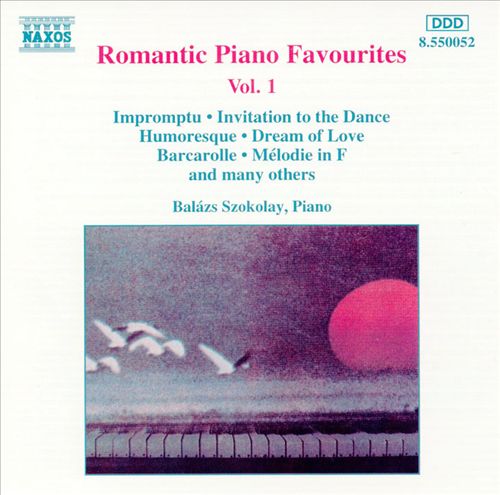 Romantic Piano Favourites Vol.1 cover art