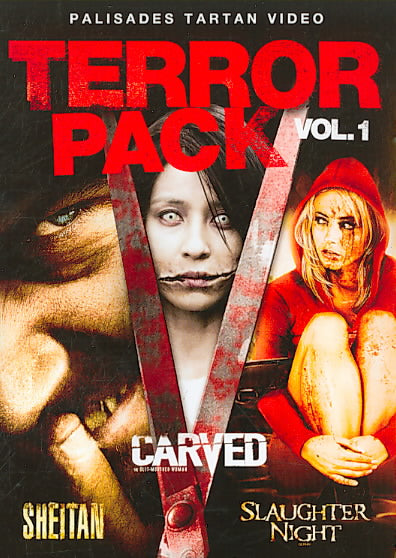 Sheitan/Slaughter Night/Carved: The Slit-Mouthed Woman cover art