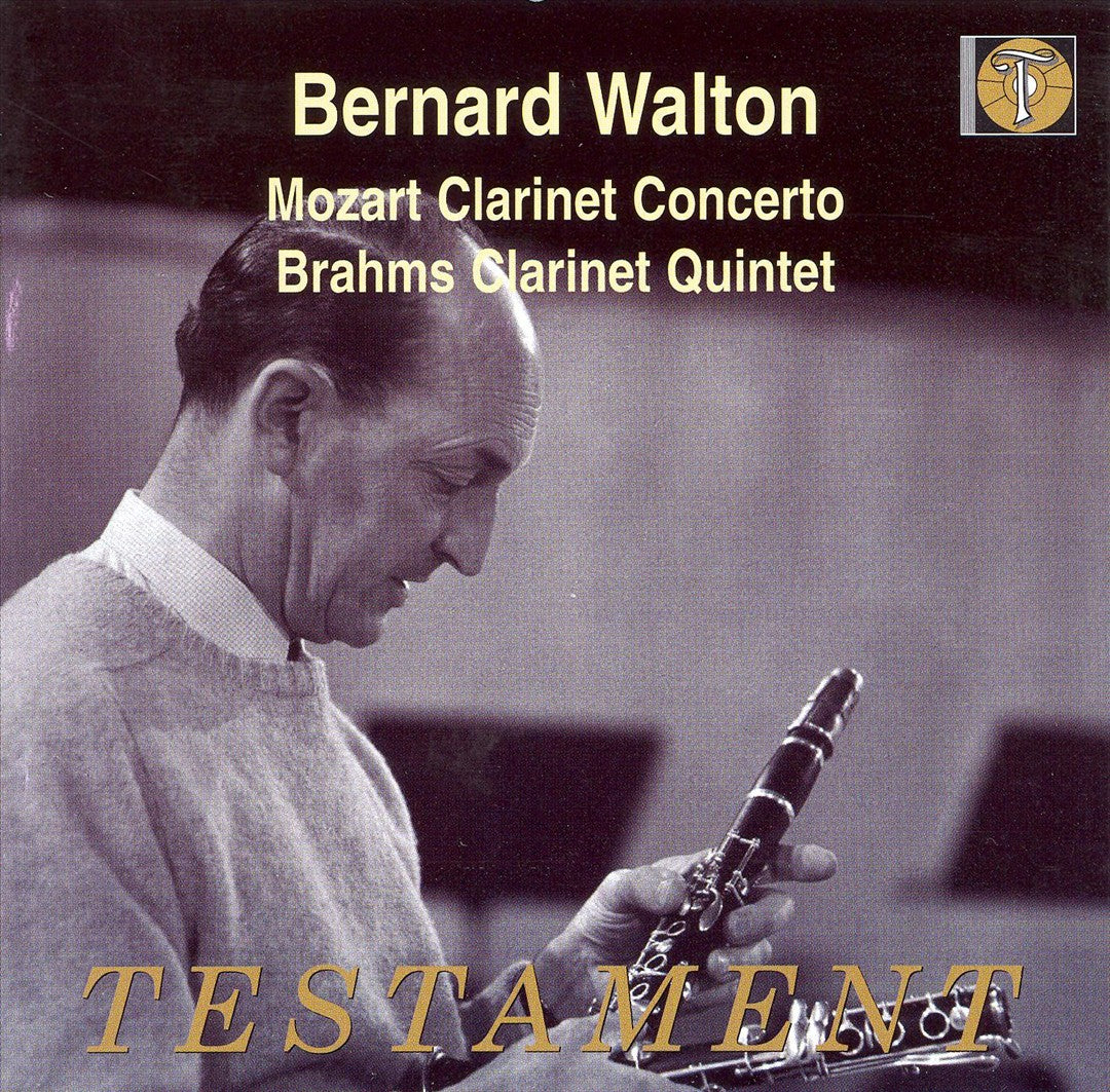 Mozart: Clarinet Concerto; Brahms: Clarinet Quintet cover art