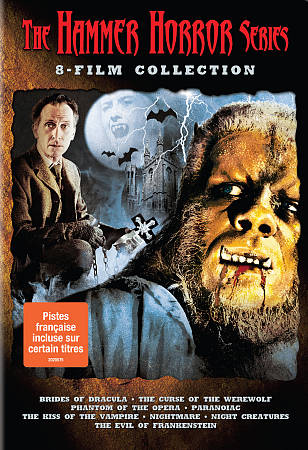 HAMMER HORROR SERIES 8-FILM COLLECTION cover art