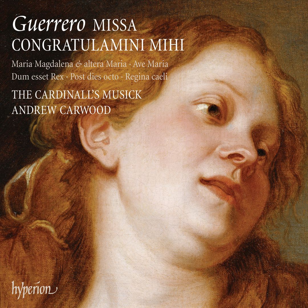 Guerrero: Missa Congratulamini Mihi cover art