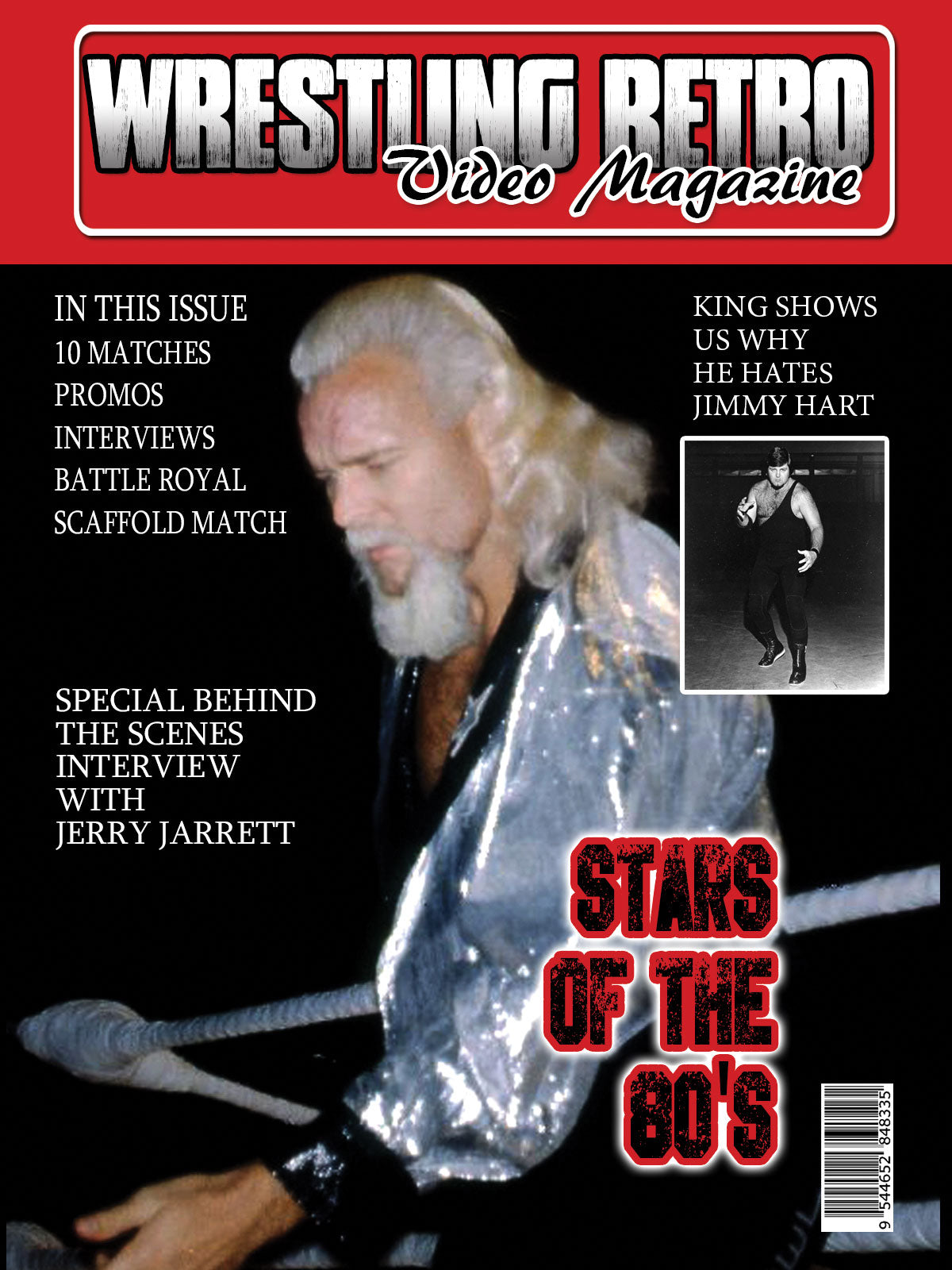 Wrestling Retro Video Magazine: Stars of the 80's cover art