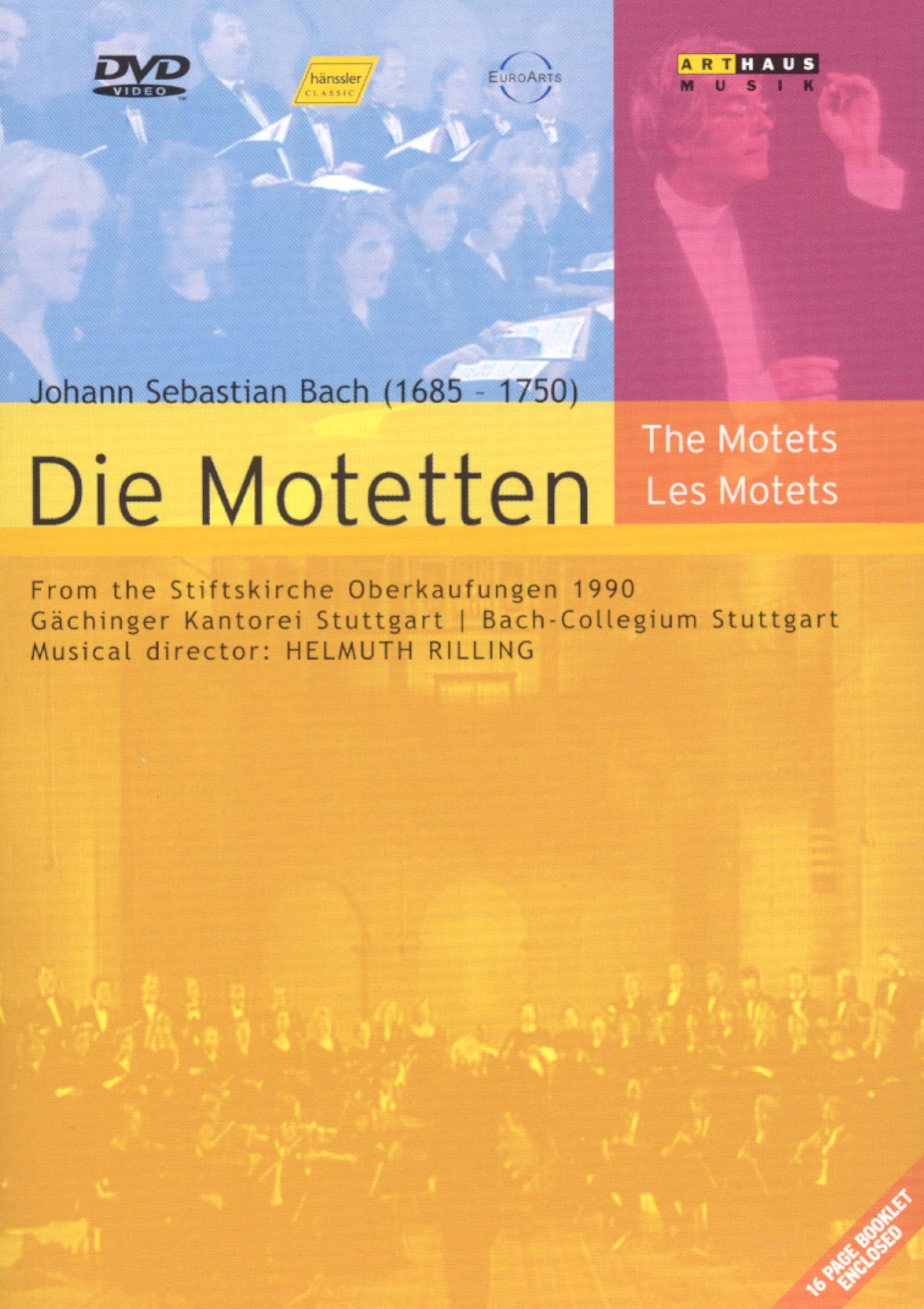 Johann Sebastian Bach - Motets cover art
