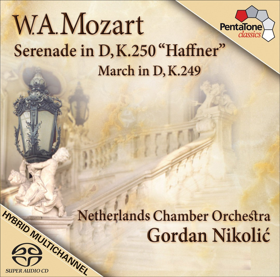 Mozart: Serenade "Haffner"; March cover art