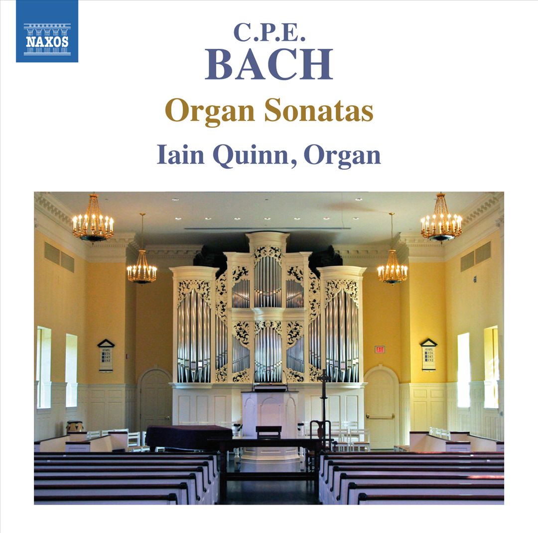 C.P.E. Bach: Organ Sonatas cover art