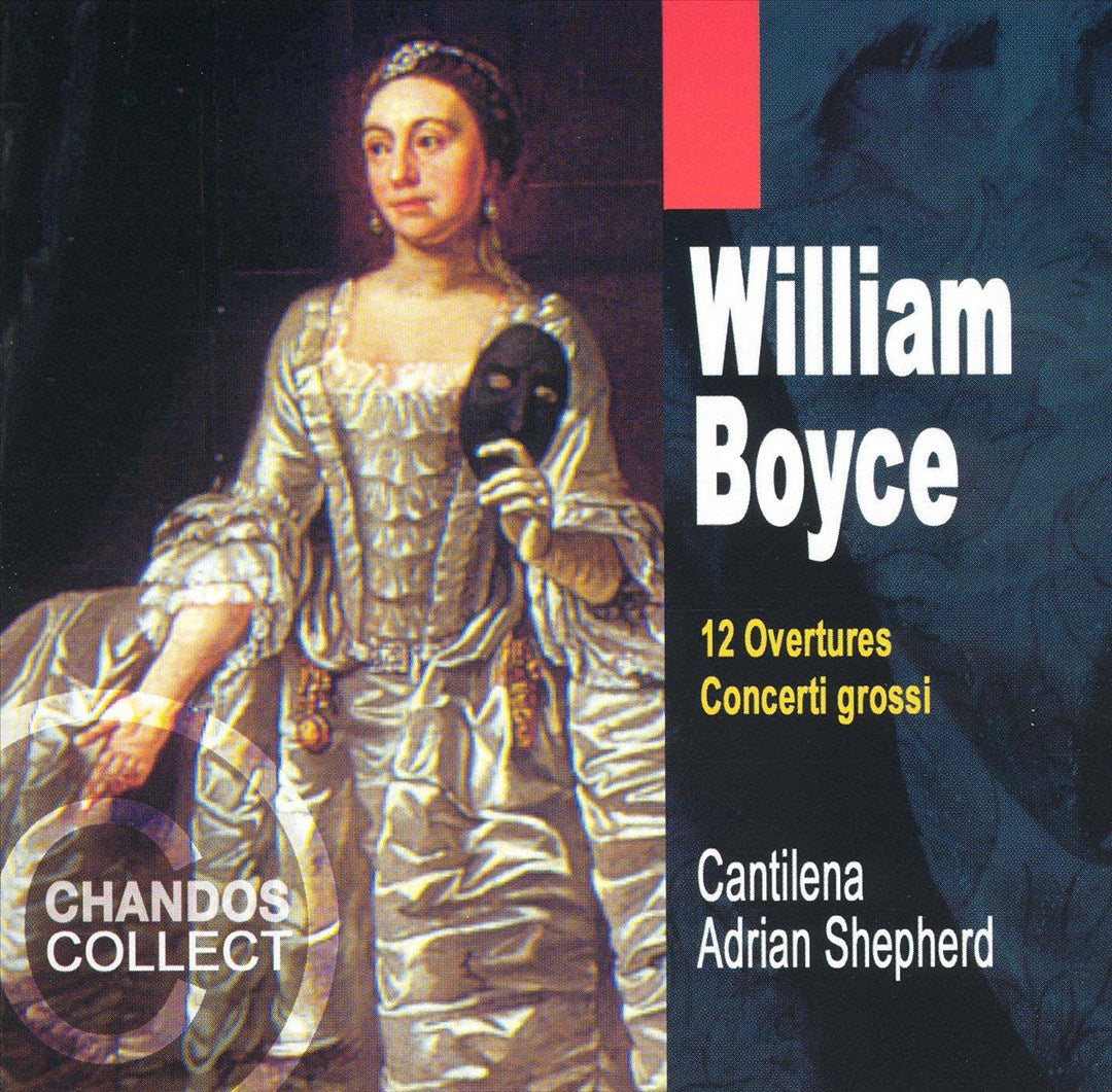William Boyce: 12 Overtures: Concerti grossi cover art