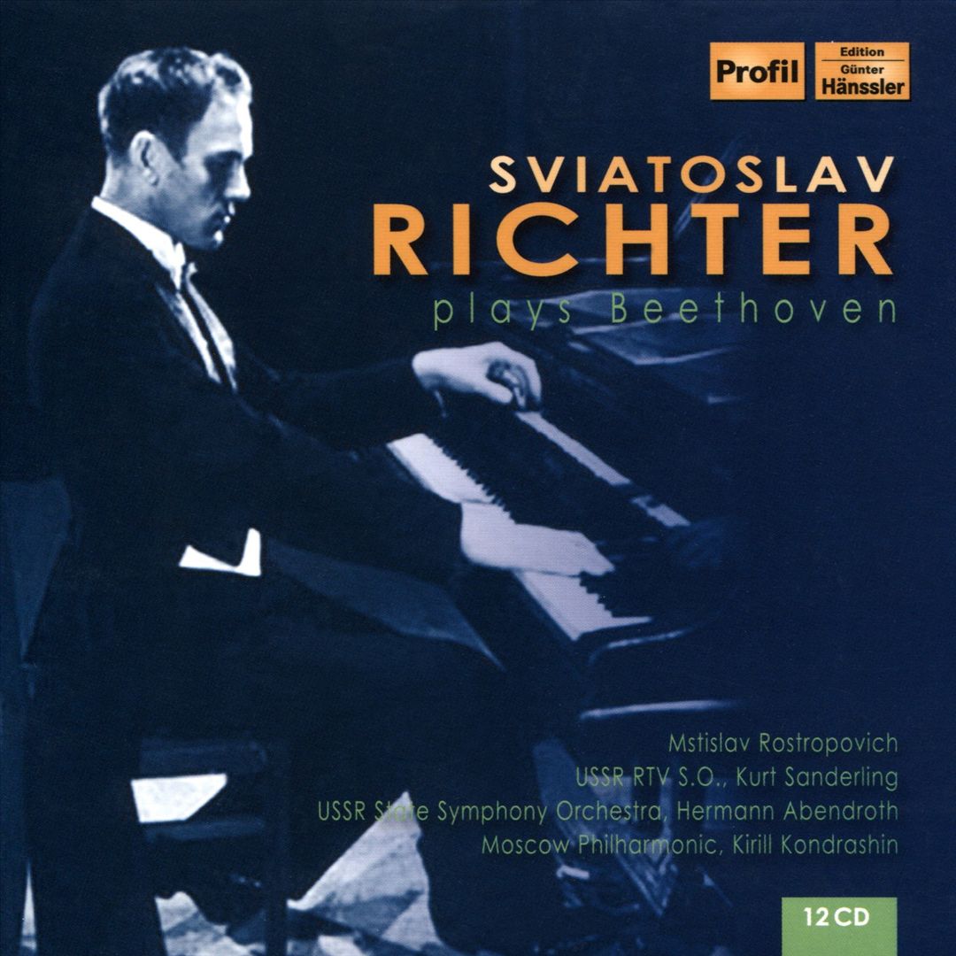 Sviatoslav Richter Plays Beethoven cover art