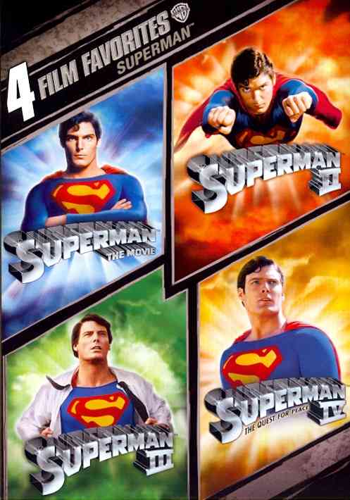 4 Film Favorite - Superman cover art