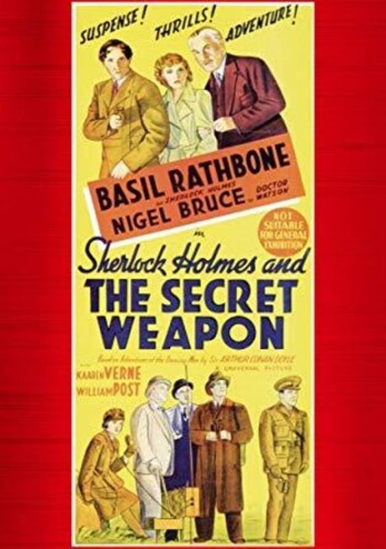 Sherlock Holmes and the Secret Weapon cover art