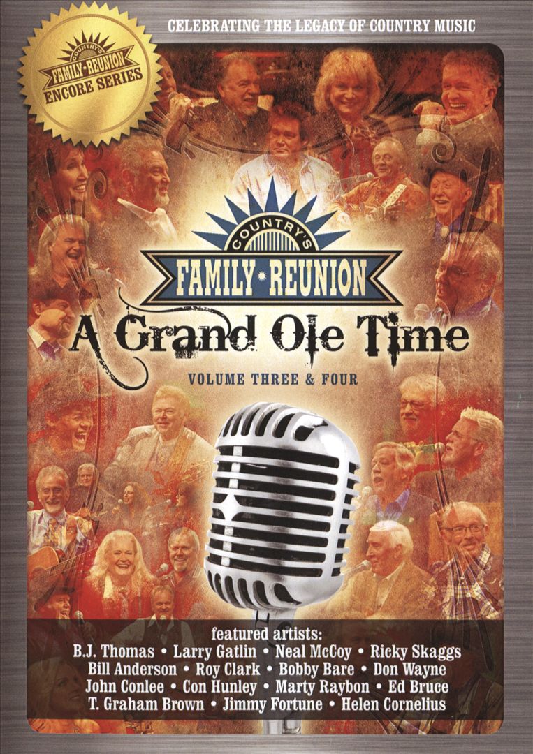 Country Family Reunion: A Grand Ole Time, Vol. 3-4 cover art