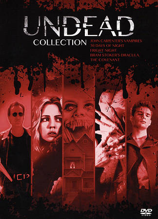 30 Days of Night/The Covenant/Bram Stoker's Dracula/Fright Night/John Carpenter's Vampires cover art
