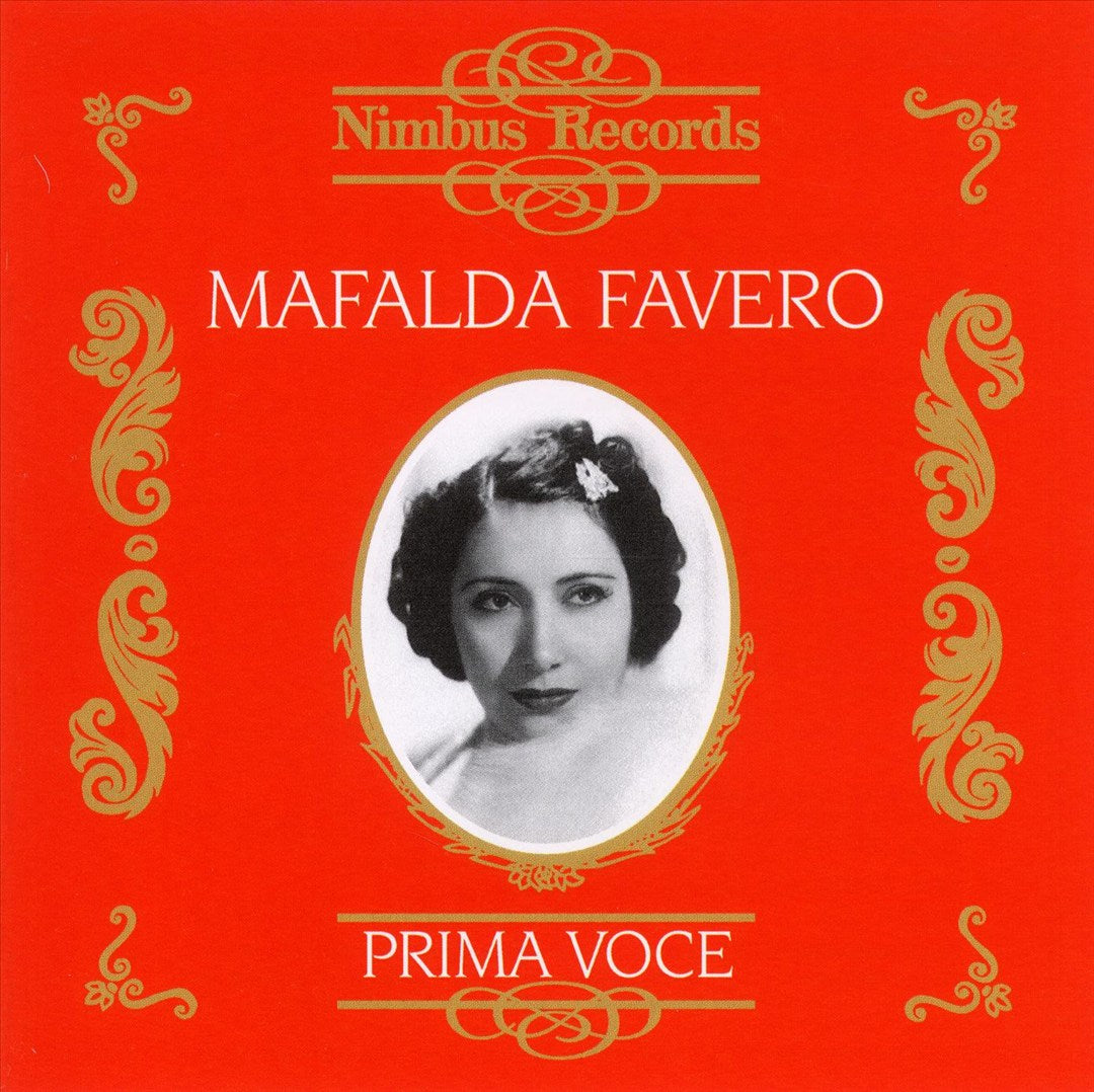 Prima Voce: Mafalda Favero cover art