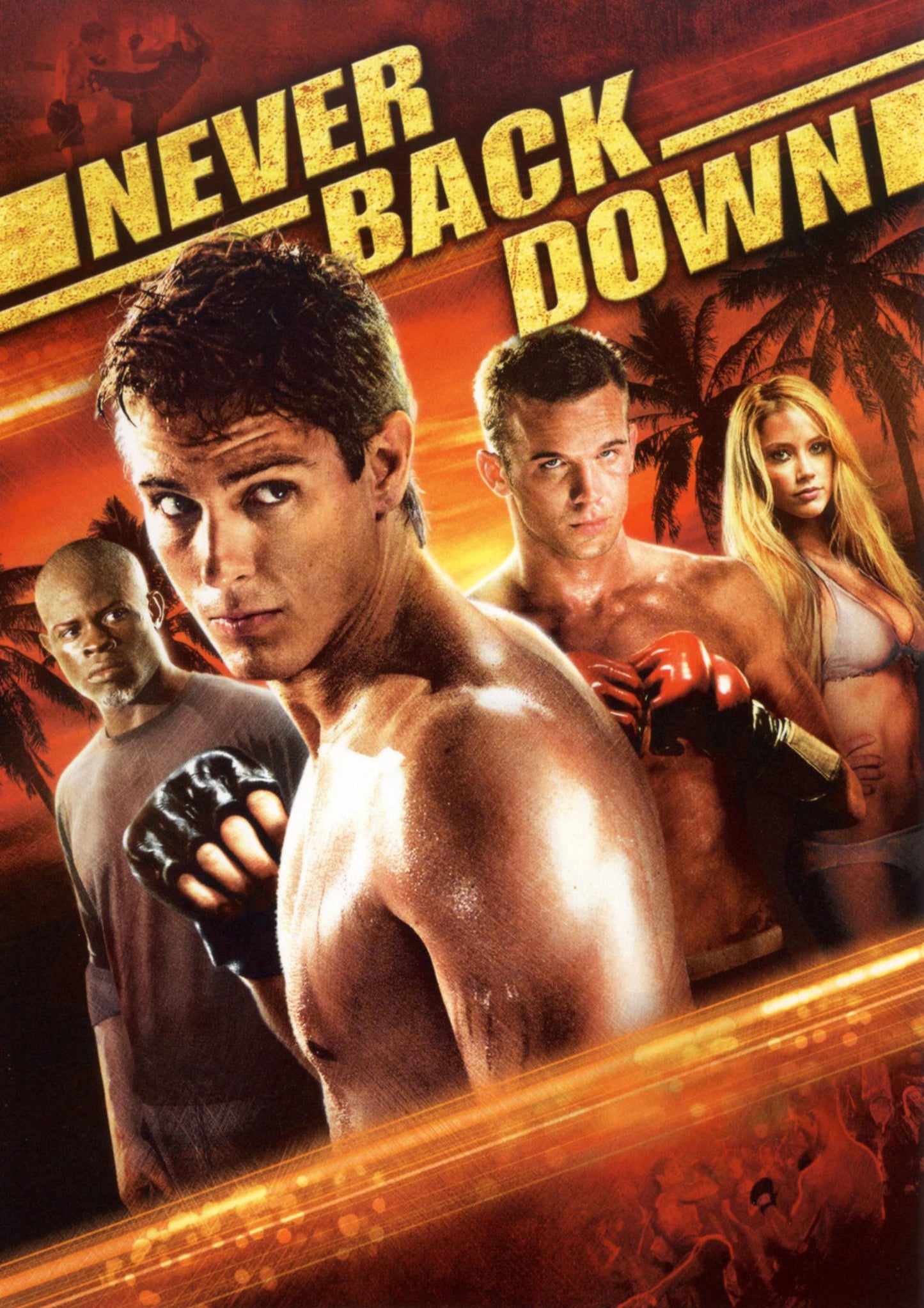 NEVER BACK DOWN cover art