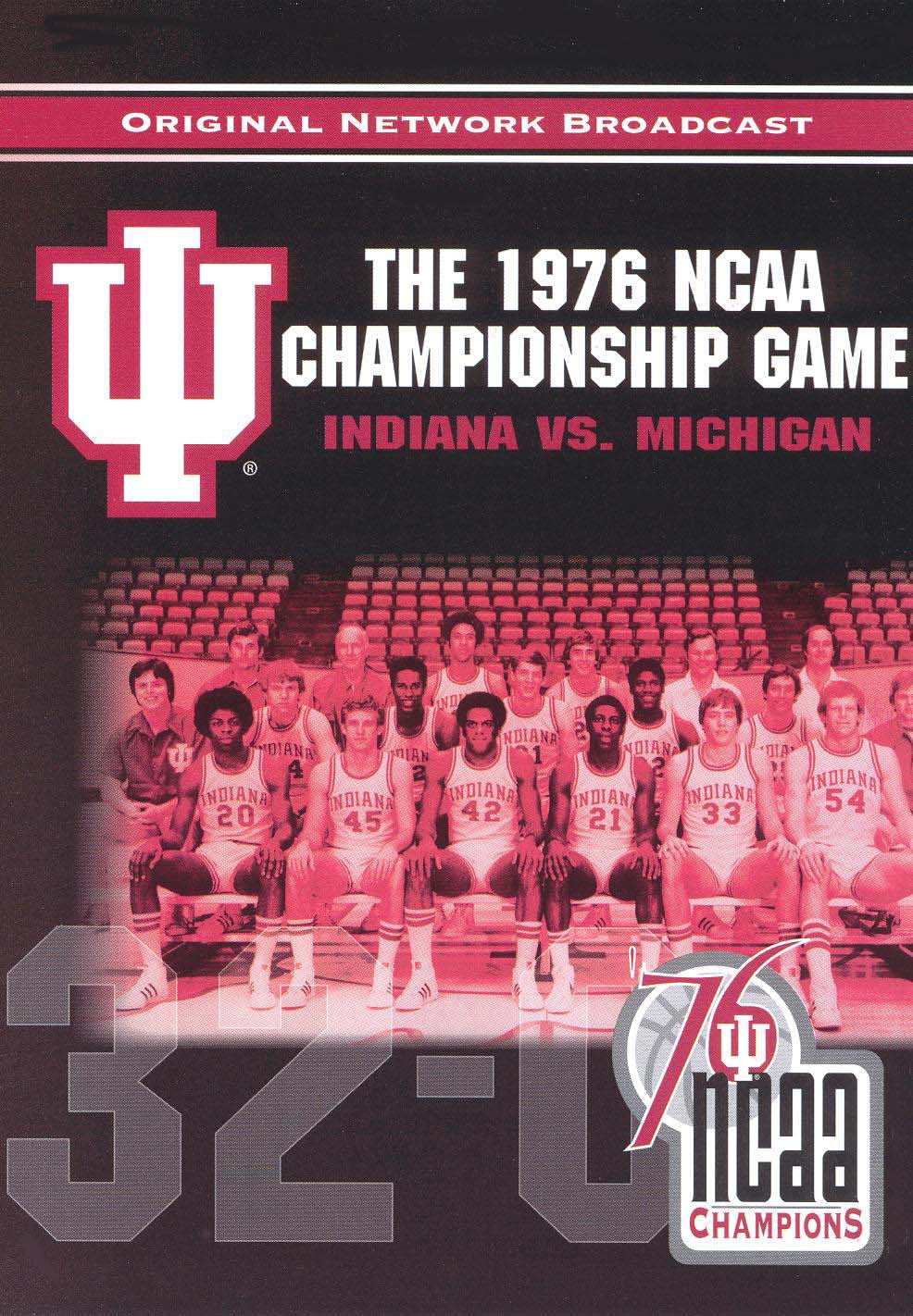 NCAA Championship 1976: Indiana vs. Michigan cover art