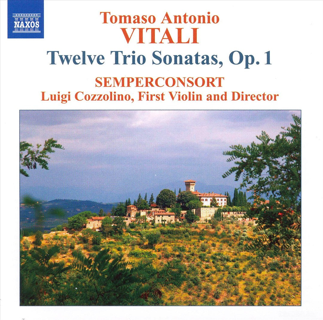 Tomaso Vitali: Twelve Trio Sonatas, Op. 1 cover art