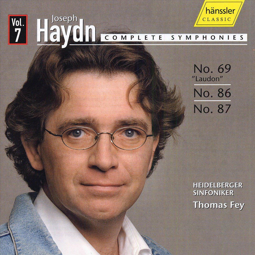 Joseph Haydn: Complete Symphonies, No. 69 "Laudon", 86, 87 cover art