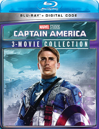 Captain America 3-Movie Collection cover art