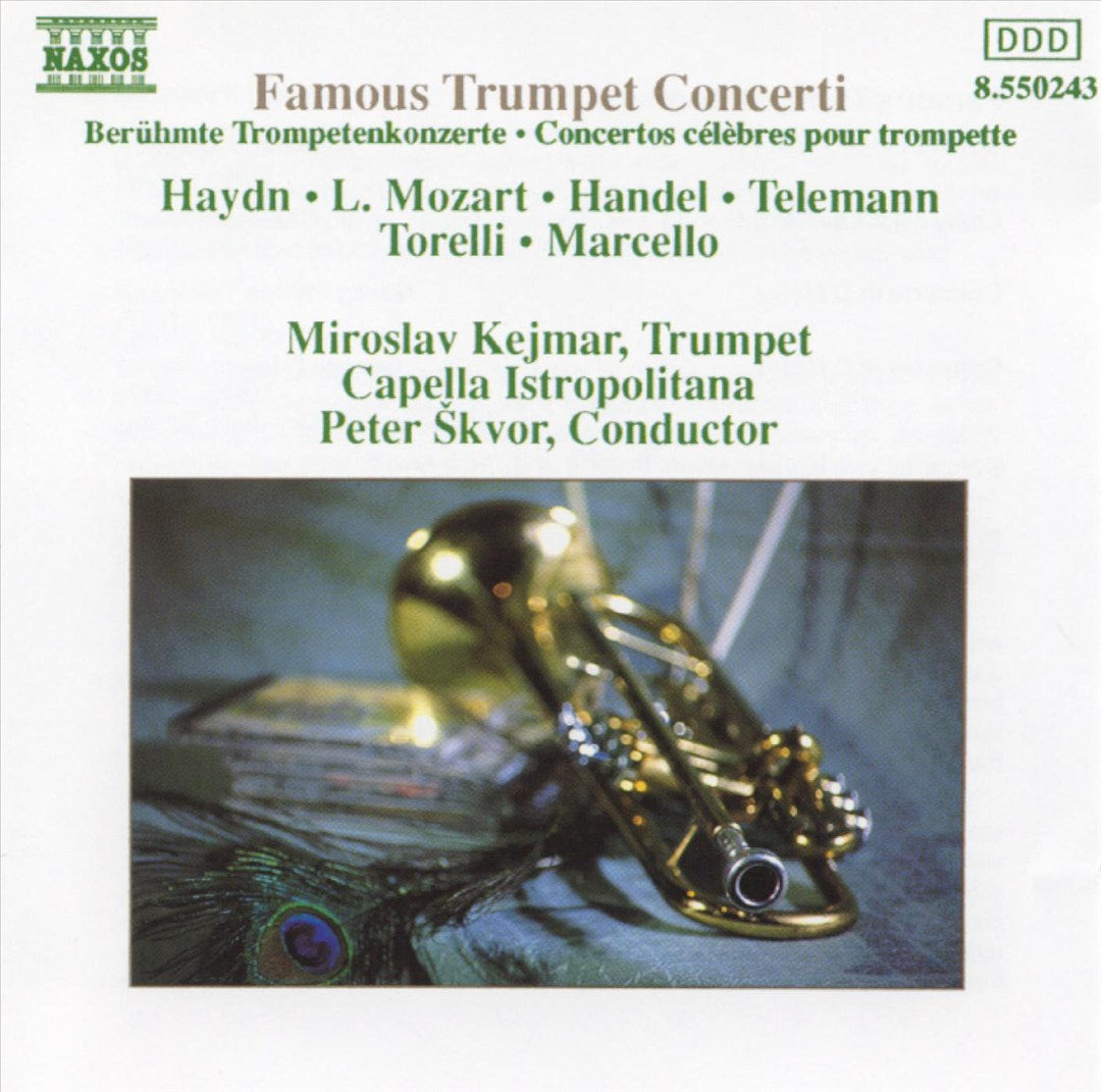 Famous Trumpet Concerti cover art