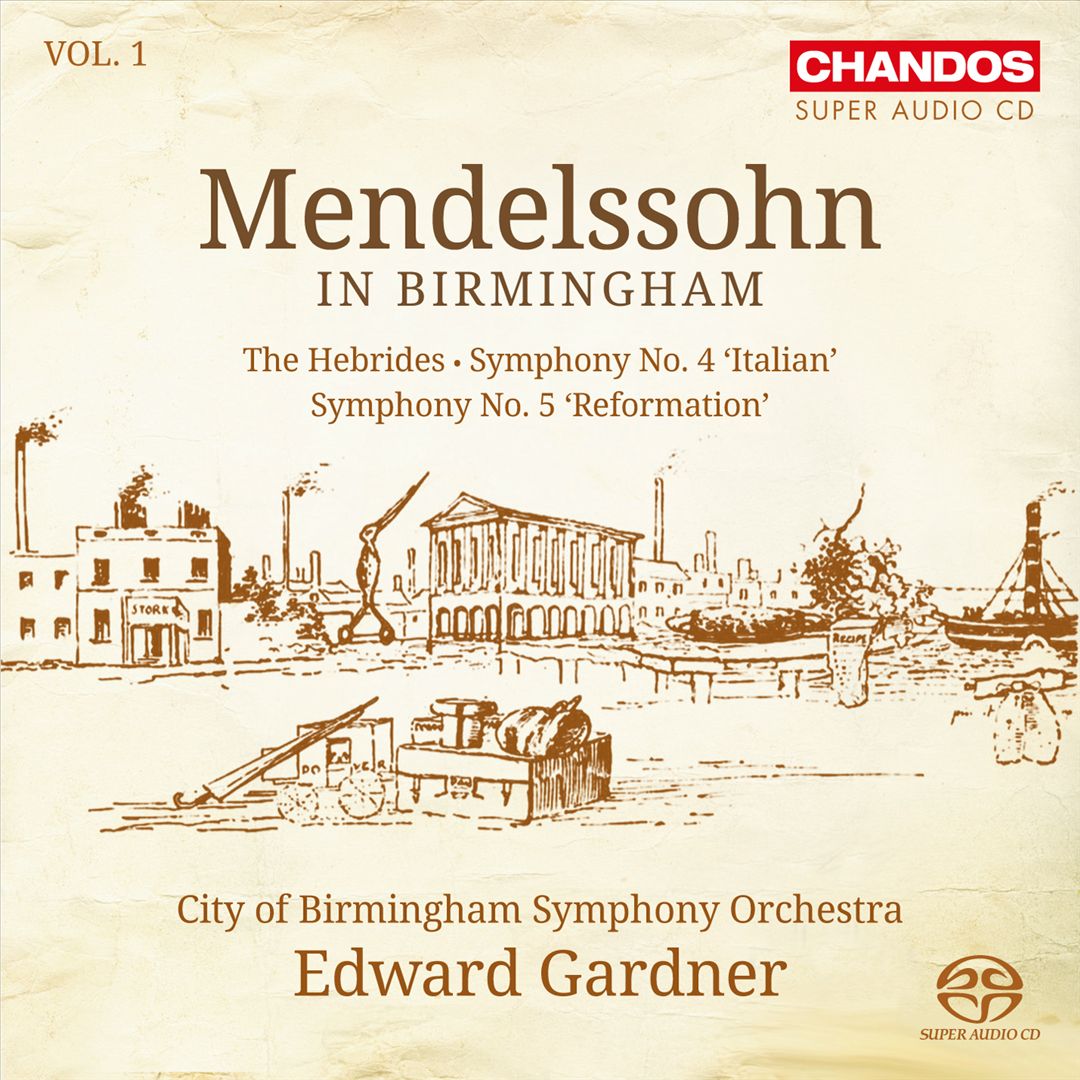 Mendelssohn in Birmingham, Vol. 1 cover art